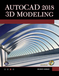 AutoCAD 2018 3D Modeling Book Cover