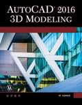 AutoCAD 2016 3D Modeling Book Cover