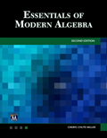 Essentials of Modern Algebra Second Edition Book Cover