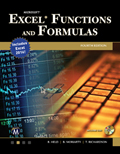Microsoft Excel Functions And Formulas Book Cover