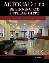 AutoCAD 2020 Beginning and Intermediate Book Cover