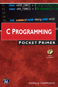 C Programming
Pocket Primer Book Cover
