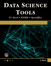 Data Science Tools - R - Excel - KNIME - OpenOffice Book Cover